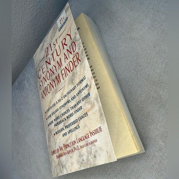 Synonym and Antonym Finder Book, 21st Century - Picture 12 of 14